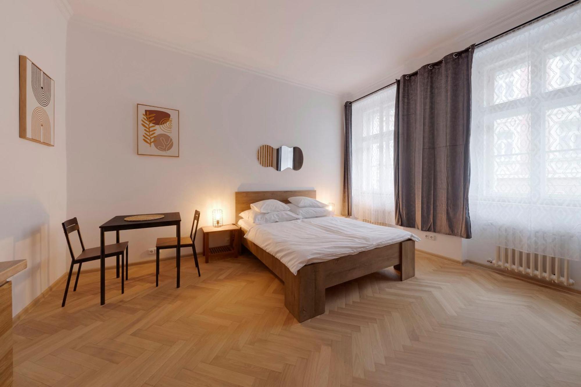 Vita Nejedleho apartments Praag Buitenkant foto